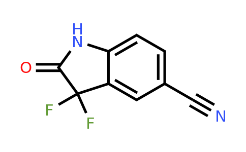 CAS 1286793-04-1 | 3,3-Difluoro-2-oxoindoline-5-carbonitrile