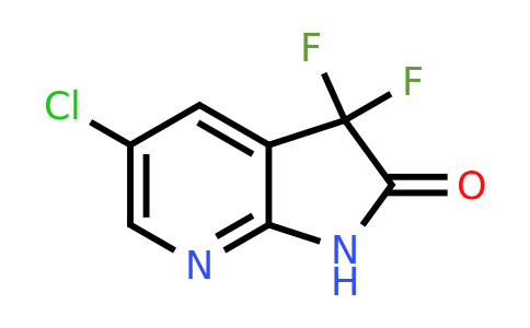 CAS 1286793-06-3 | 5-Chloro-3,3-difluoro-1,3-dihydro-2H-pyrrolo[2,3-B]pyridin-2-one