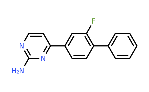 4-(2-Fluoro-[1,1'-biphenyl]-4-yl)pyrimidin-2-amine