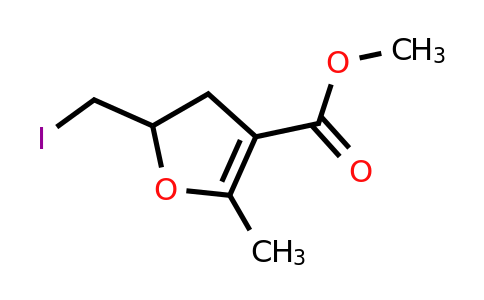 CAS 128738-19-2 | methyl 5-(iodomethyl)-2-methyl-4,5-dihydrofuran-3-carboxylate