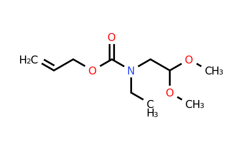 CAS 128740-02-3 | allyl (2,2-dimethoxyethyl)(ethyl)carbamate