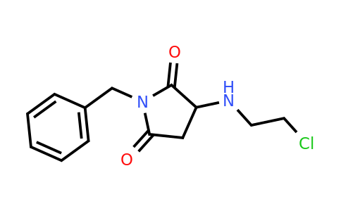 CAS 128740-10-3 | 1-benzyl-3-((2-chloroethyl)amino)pyrrolidine-2,5-dione