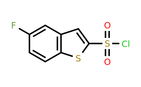 CAS 128851-97-8 | 5-fluoro-1-benzothiophene-2-sulfonyl chloride