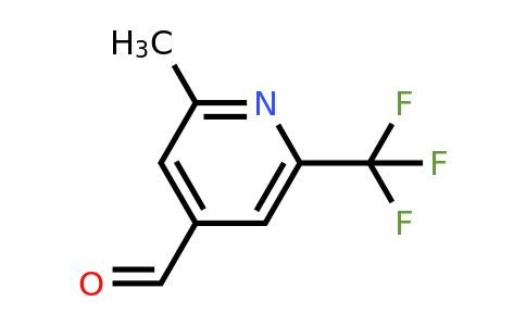 CAS 1288992-12-0 | 2-Methyl-6-(trifluoromethyl)isonicotinaldehyde