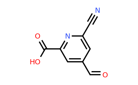 CAS 1288998-18-4 | 6-Cyano-4-formylpyridine-2-carboxylic acid