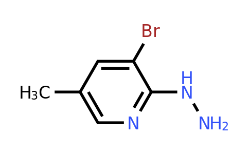 CAS 1289007-61-9 | (3-Bromo-5-methylpyridin-2-yl)hydrazine