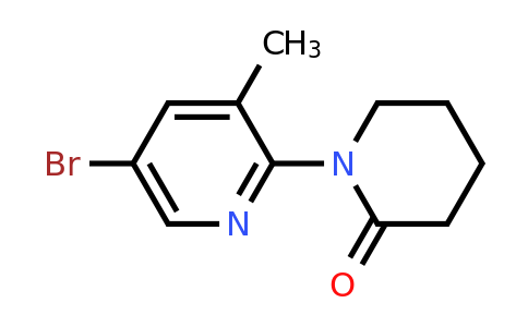 CAS 1289008-37-2 | 1-(5-Bromo-3-methylpyridin-2-yl)piperidin-2-one
