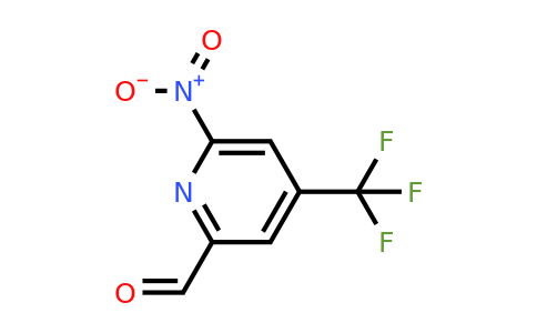 CAS 1289012-80-1 | 6-Nitro-4-(trifluoromethyl)pyridine-2-carbaldehyde