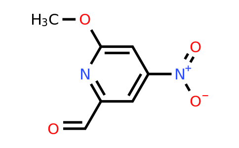 CAS 1289021-12-0 | 6-Methoxy-4-nitropyridine-2-carbaldehyde