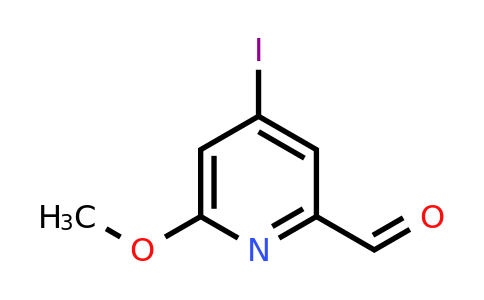 CAS 1289031-75-9 | 4-Iodo-6-methoxypyridine-2-carbaldehyde