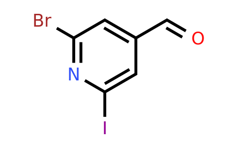 CAS 1289035-18-2 | 2-Bromo-6-iodoisonicotinaldehyde