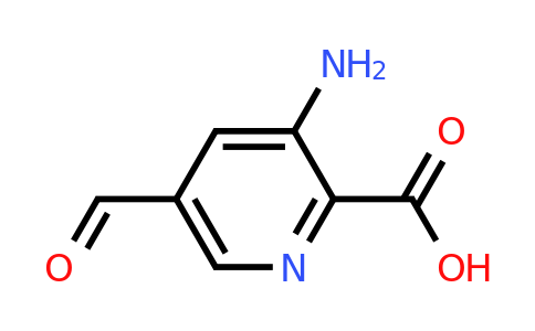 CAS 1289069-11-9 | 3-Amino-5-formylpyridine-2-carboxylic acid