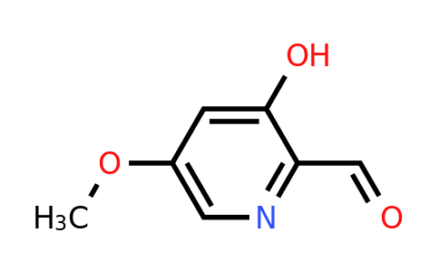 CAS 1289069-98-2 | 3-Hydroxy-5-methoxypyridine-2-carbaldehyde