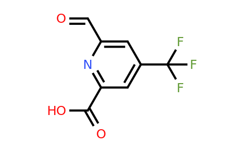 CAS 1289070-56-9 | 6-Formyl-4-(trifluoromethyl)pyridine-2-carboxylic acid