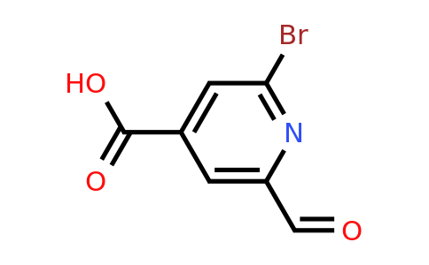CAS 1289071-92-6 | 2-Bromo-6-formylisonicotinic acid