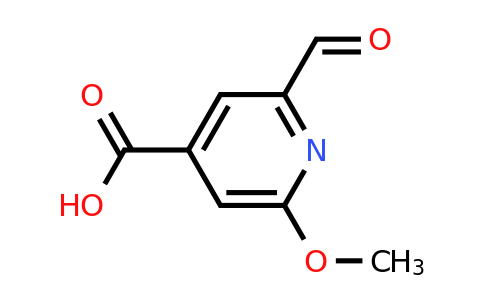 CAS 1289072-03-2 | 2-Formyl-6-methoxyisonicotinic acid