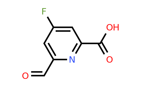 CAS 1289073-88-6 | 4-Fluoro-6-formylpyridine-2-carboxylic acid
