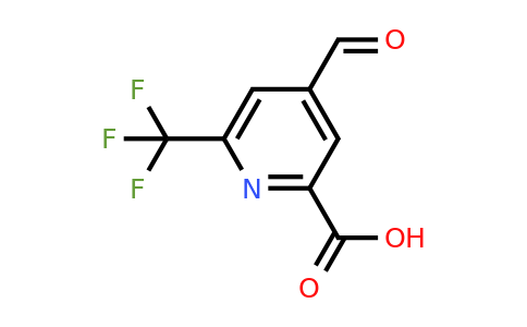 CAS 1289075-03-1 | 4-Formyl-6-(trifluoromethyl)pyridine-2-carboxylic acid