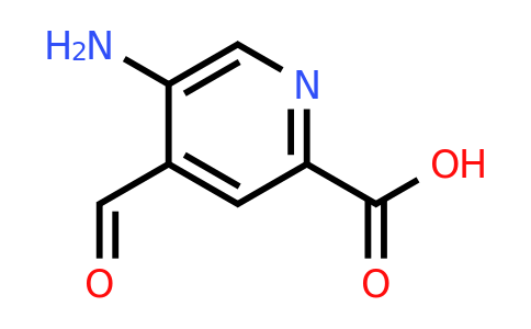 CAS 1289076-85-2 | 5-Amino-4-formylpyridine-2-carboxylic acid