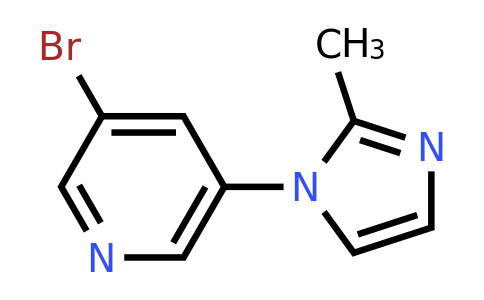 CAS 1289078-48-3 | 3-bromo-5-(2-methyl-1H-imidazol-1-yl)pyridine