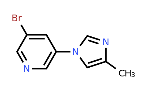 CAS 1289078-51-8 | 3-bromo-5-(4-methyl-1H-imidazol-1-yl)pyridine