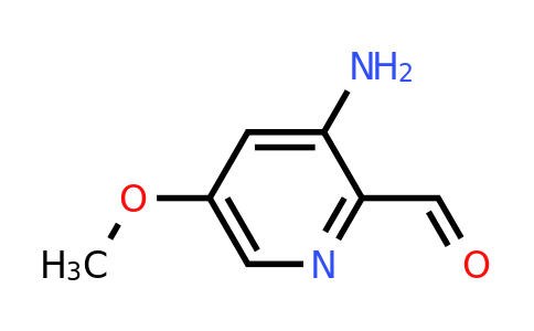 CAS 1289089-54-8 | 3-Amino-5-methoxypyridine-2-carbaldehyde
