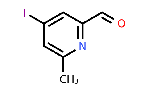 CAS 1289092-73-4 | 4-Iodo-6-methylpyridine-2-carbaldehyde