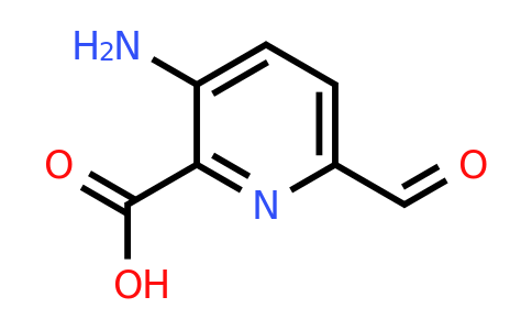 CAS 1289098-72-1 | 3-Amino-6-formylpyridine-2-carboxylic acid