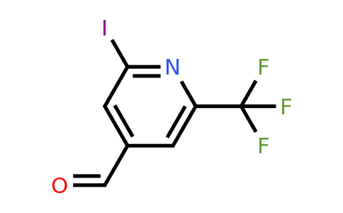 CAS 1289100-22-6 | 2-Iodo-6-(trifluoromethyl)isonicotinaldehyde