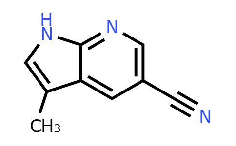 CAS 1289104-89-7 | 3-methyl-1H-pyrrolo[2,3-b]pyridine-5-carbonitrile