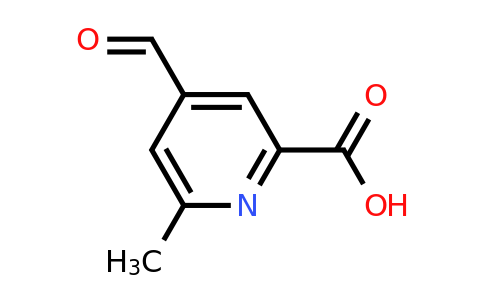 CAS 1289118-32-6 | 4-Formyl-6-methylpyridine-2-carboxylic acid