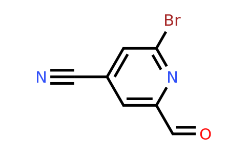 CAS 1289138-86-8 | 2-Bromo-6-formylisonicotinonitrile