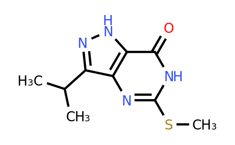 CAS 1289139-29-2 | 3-isopropyl-5-methylsulfanyl-1,6-dihydropyrazolo[4,3-d]pyrimidin-7-one