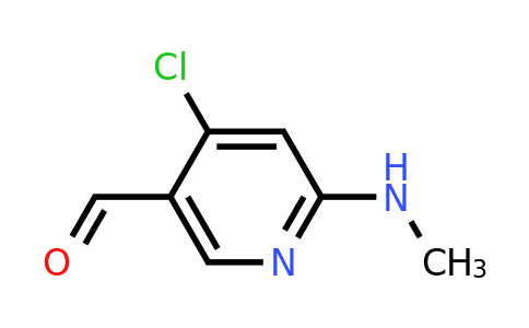 CAS 1289140-12-0 | 4-chloro-6-(methylamino)nicotinaldehyde