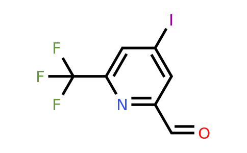 CAS 1289157-55-6 | 4-Iodo-6-(trifluoromethyl)pyridine-2-carbaldehyde