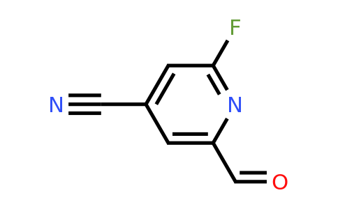 CAS 1289158-76-4 | 2-Fluoro-6-formylisonicotinonitrile