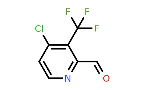 CAS 1289159-56-3 | 4-Chloro-3-(trifluoromethyl)pyridine-2-carbaldehyde