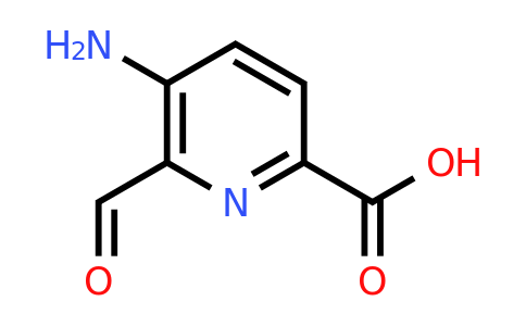 CAS 1289160-12-8 | 5-Amino-6-formylpyridine-2-carboxylic acid