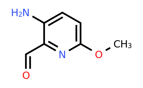 CAS 1289160-26-4 | 3-Amino-6-methoxypyridine-2-carbaldehyde
