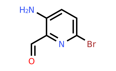 CAS 1289168-26-8 | 3-Amino-6-bromopyridine-2-carbaldehyde