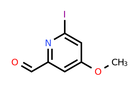 6-Iodo-4-methoxypyridine-2-carbaldehyde