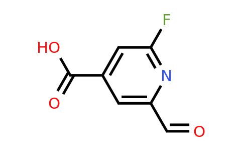 CAS 1289172-29-7 | 2-Fluoro-6-formylisonicotinic acid