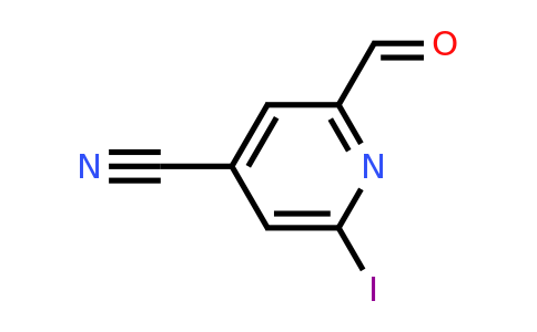 CAS 1289172-61-7 | 2-Formyl-6-iodoisonicotinonitrile