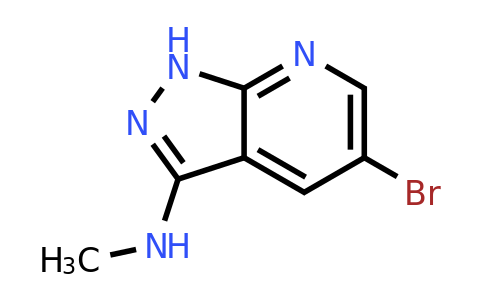CAS 1289189-96-3 | 3-Methylamino-5-bromo-1H-pyrazolo[3,4-B]pyridine