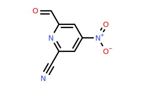 CAS 1289191-41-8 | 6-Formyl-4-nitropyridine-2-carbonitrile