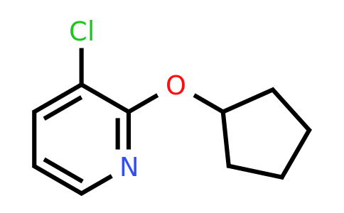 CAS 1289193-56-1 | 3-Chloro-2-(cyclopentyloxy)pyridine