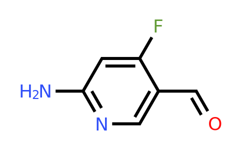 CAS 1289210-26-9 | 6-amino-4-fluoronicotinaldehyde