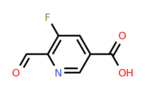 CAS 1289211-53-5 | 5-Fluoro-6-formylpyridine-3-carboxylic acid