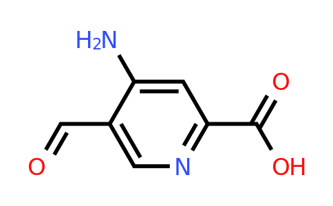 CAS 1289213-26-8 | 4-Amino-5-formylpyridine-2-carboxylic acid