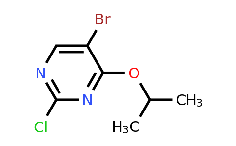 CAS 1289215-25-3 | 5-bromo-2-chloro-4-(propan-2-yloxy)pyrimidine
